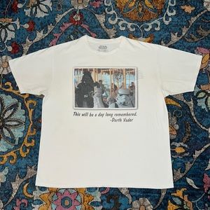 STAR WARS t-shirt “This will be a day long remembered” Darth Vader Storm Trooper